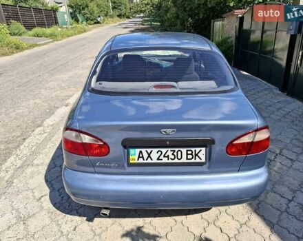 Синий Дэу Ланос, объемом двигателя 1.5 л и пробегом 155 тыс. км за 2600 $, фото 6 на Automoto.ua