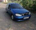 Синий Дэу Ланос, объемом двигателя 1.5 л и пробегом 126 тыс. км за 3300 $, фото 1 на Automoto.ua