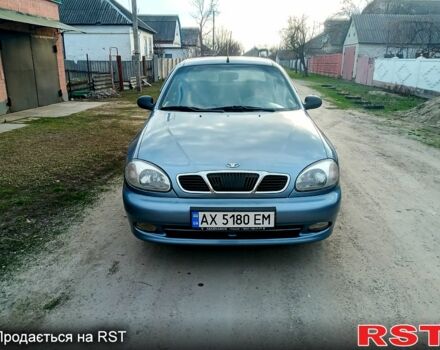 Синій Деу Ланос, об'ємом двигуна 1.4 л та пробігом 181 тис. км за 2400 $, фото 6 на Automoto.ua