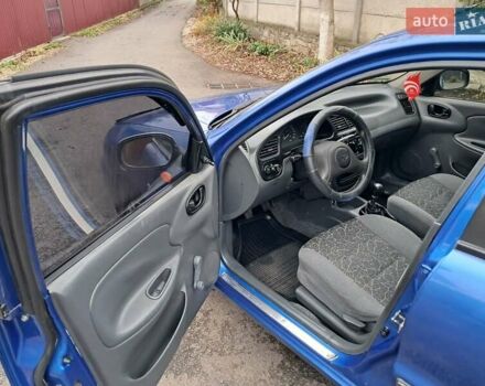 Синій Деу Ланос, об'ємом двигуна 1.5 л та пробігом 231 тис. км за 2100 $, фото 8 на Automoto.ua