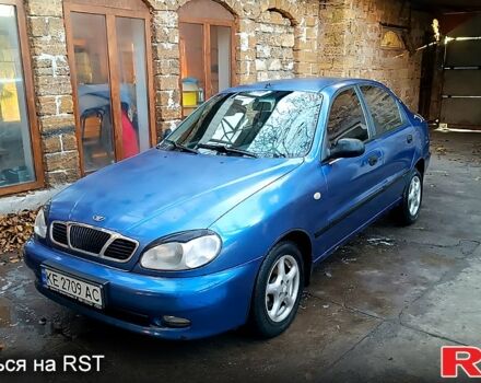 Синій Деу Ланос, об'ємом двигуна 1.4 л та пробігом 160 тис. км за 1400 $, фото 1 на Automoto.ua