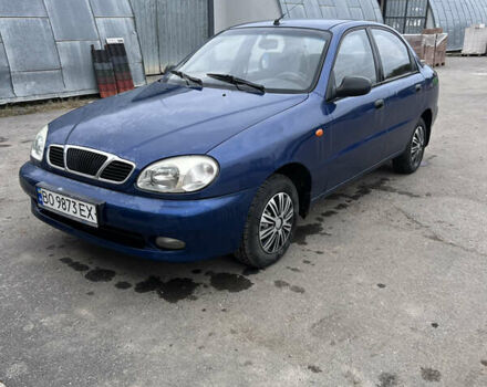 Синий Дэу Ланос, объемом двигателя 1.5 л и пробегом 270 тыс. км за 1900 $, фото 2 на Automoto.ua