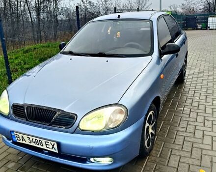 Синий Дэу Ланос, объемом двигателя 1.5 л и пробегом 201 тыс. км за 2300 $, фото 4 на Automoto.ua