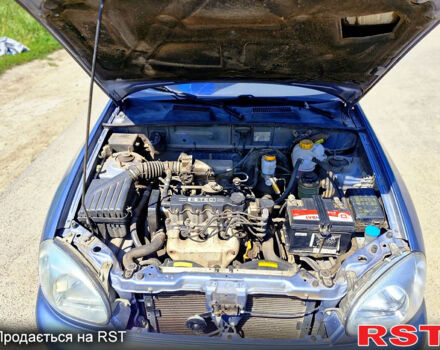 Синий Дэу Ланос, объемом двигателя 1.5 л и пробегом 177 тыс. км за 2700 $, фото 3 на Automoto.ua