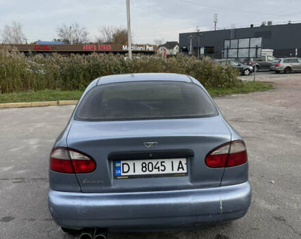 Синий Дэу Ланос, объемом двигателя 1.5 л и пробегом 250 тыс. км за 1800 $, фото 2 на Automoto.ua