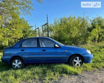 Синій Деу Ланос, об'ємом двигуна 1.5 л та пробігом 189 тис. км за 3100 $, фото 14 на Automoto.ua