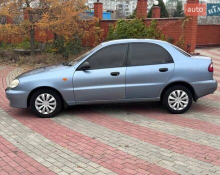 Синий Дэу Ланос, объемом двигателя 1.5 л и пробегом 191 тыс. км за 2350 $, фото 4 на Automoto.ua