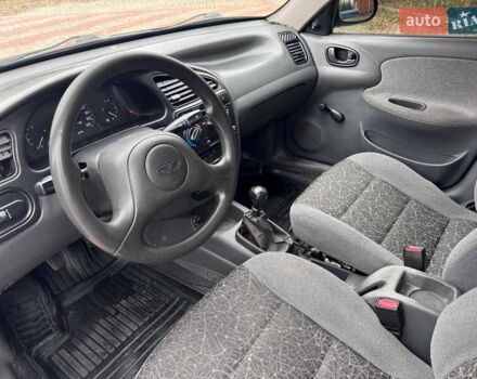 Синий Дэу Ланос, объемом двигателя 1.5 л и пробегом 191 тыс. км за 2350 $, фото 9 на Automoto.ua