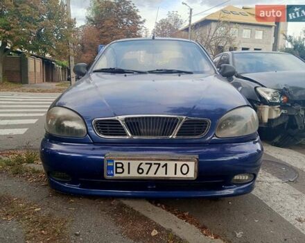 Синій Деу Ланос, об'ємом двигуна 1.5 л та пробігом 243 тис. км за 1250 $, фото 1 на Automoto.ua