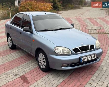 Синий Дэу Ланос, объемом двигателя 1.5 л и пробегом 191 тыс. км за 2350 $, фото 2 на Automoto.ua