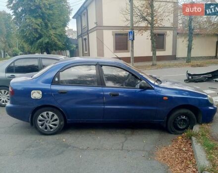 Синій Деу Ланос, об'ємом двигуна 1.5 л та пробігом 243 тис. км за 1250 $, фото 2 на Automoto.ua