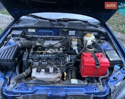 Синий Дэу Ланос, объемом двигателя 1.5 л и пробегом 243 тыс. км за 2500 $, фото 9 на Automoto.ua