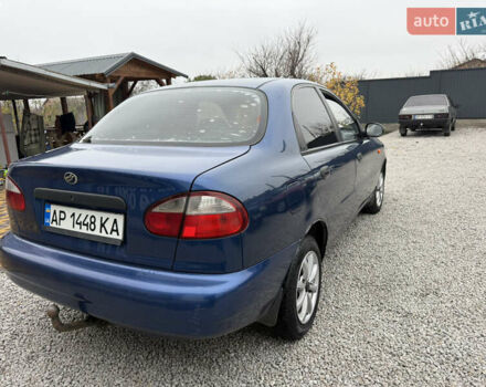 Синий Дэу Ланос, объемом двигателя 1.35 л и пробегом 250 тыс. км за 2500 $, фото 7 на Automoto.ua