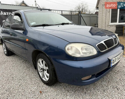 Синий Дэу Ланос, объемом двигателя 1.35 л и пробегом 250 тыс. км за 2500 $, фото 5 на Automoto.ua