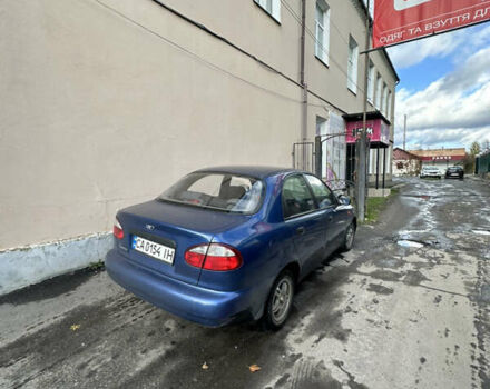 Синий Дэу Ланос, объемом двигателя 1.5 л и пробегом 230 тыс. км за 2350 $, фото 2 на Automoto.ua