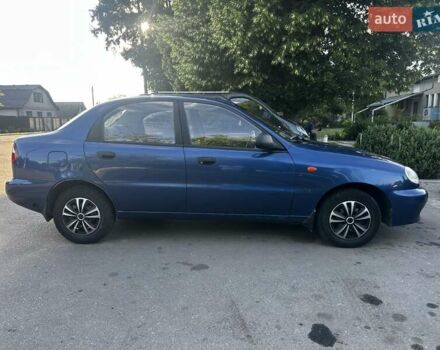Синий Дэу Ланос, объемом двигателя 1.5 л и пробегом 177 тыс. км за 2900 $, фото 1 на Automoto.ua