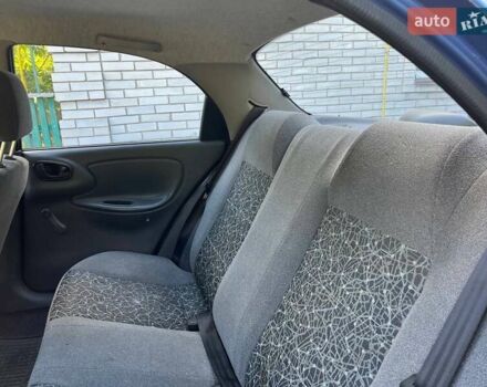 Синий Дэу Ланос, объемом двигателя 1.5 л и пробегом 19 тыс. км за 4000 $, фото 6 на Automoto.ua