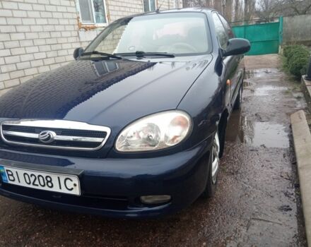 Синий Дэу Ланос, объемом двигателя 1.5 л и пробегом 132 тыс. км за 3000 $, фото 4 на Automoto.ua