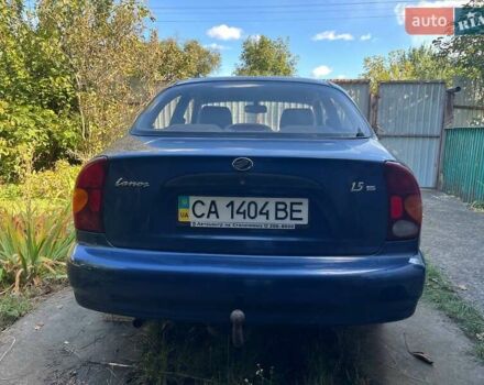 Синий Дэу Ланос, объемом двигателя 1.5 л и пробегом 19 тыс. км за 4000 $, фото 15 на Automoto.ua