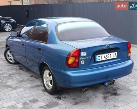 Синий Дэу Ланос, объемом двигателя 1.5 л и пробегом 308 тыс. км за 2950 $, фото 12 на Automoto.ua