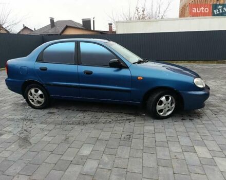 Синий Дэу Ланос, объемом двигателя 1.5 л и пробегом 308 тыс. км за 2950 $, фото 6 на Automoto.ua