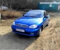 Синий Дэу Ланос, объемом двигателя 1.5 л и пробегом 201 тыс. км за 3100 $, фото 1 на Automoto.ua