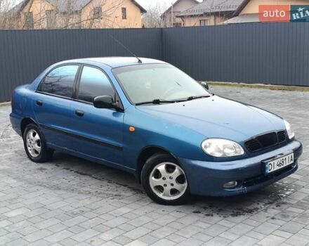 Синий Дэу Ланос, объемом двигателя 1.5 л и пробегом 308 тыс. км за 2950 $, фото 3 на Automoto.ua