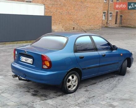 Синий Дэу Ланос, объемом двигателя 1.5 л и пробегом 308 тыс. км за 2950 $, фото 5 на Automoto.ua