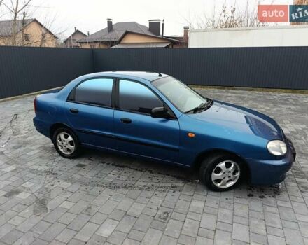 Синий Дэу Ланос, объемом двигателя 1.5 л и пробегом 308 тыс. км за 2950 $, фото 7 на Automoto.ua