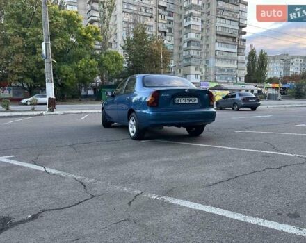 Синий Дэу Ланос, объемом двигателя 1.5 л и пробегом 125 тыс. км за 3300 $, фото 6 на Automoto.ua