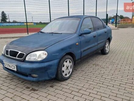 Дэу Ланос 1998 в Бучаче на Automoto.ua Синий Дэу Ланос, объемом двигателя 1.5 л и пробегом 560 тыс. км за 1100 $, фото 1 на Automoto.ua
