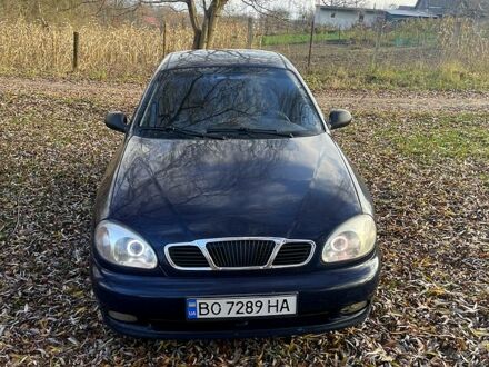 Синій Деу Ланос, об'ємом двигуна 1.5 л та пробігом 375 тис. км за 1750 $, фото 1 на Automoto.ua