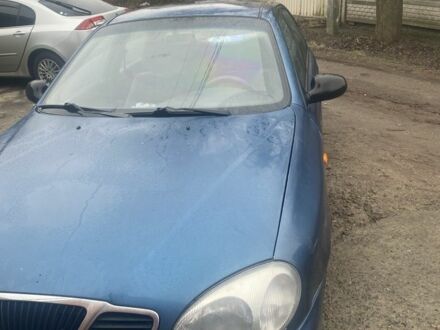 Синій Деу Ланос, об'ємом двигуна 1.5 л та пробігом 324 тис. км за 1200 $, фото 1 на Automoto.ua