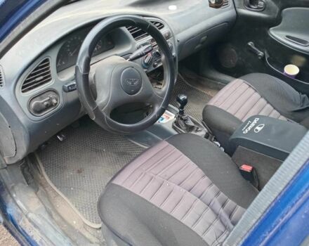 Синій Деу Ланос, об'ємом двигуна 1.5 л та пробігом 180 тис. км за 650 $, фото 1 на Automoto.ua