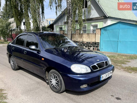 Синій Деу Ланос, об'ємом двигуна 1.5 л та пробігом 183 тис. км за 2500 $, фото 1 на Automoto.ua