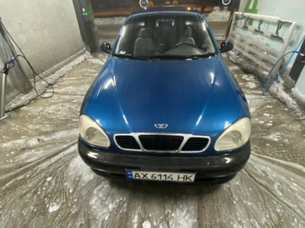 Синій Деу Ланос, об'ємом двигуна 1.35 л та пробігом 325 тис. км за 1300 $, фото 1 на Automoto.ua