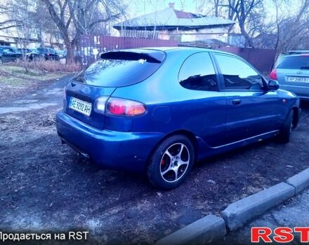 Синий Дэу Ланос, объемом двигателя 1.6 л и пробегом 150 тыс. км за 1500 $, фото 1 на Automoto.ua