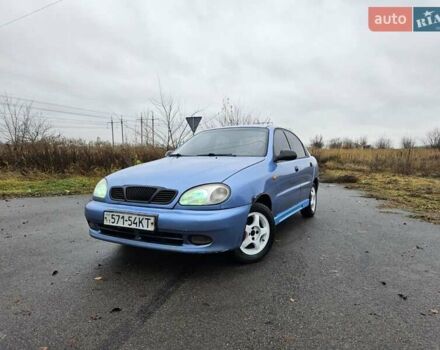 Синій Деу Ланос, об'ємом двигуна 1.6 л та пробігом 371 тис. км за 1800 $, фото 1 на Automoto.ua