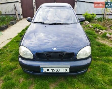 Синий Дэу Ланос, объемом двигателя 1.5 л и пробегом 315 тыс. км за 2800 $, фото 1 на Automoto.ua
