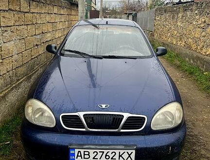 Синий Дэу Ланос, объемом двигателя 1.5 л и пробегом 250 тыс. км за 1650 $, фото 1 на Automoto.ua