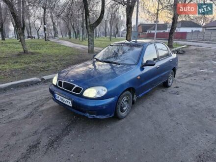Деу Ланос 2002 у Дніпро (Дніпропетровську) на Automoto.ua Синій Деу Ланос, об'ємом двигуна 1.5 л та пробігом 227 тис. км за 1800 $, фото 1 на Automoto.ua