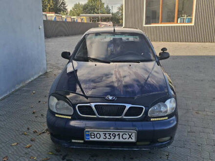 Дэу Ланос 2002 в Перемышлянах на Automoto.ua Синий Дэу Ланос, объемом двигателя 1.3 л и пробегом 300 тыс. км за 1300 $, фото 1 на Automoto.ua