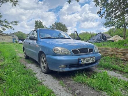 Дэу Ланос 2003 в Каменское - Днепродзержинск на Automoto.ua Синий Дэу Ланос, объемом двигателя 1.6 л и пробегом 270 тыс. км за 3500 $, фото 1 на Automoto.ua