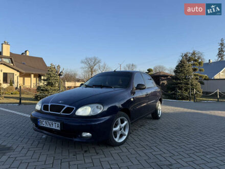 Деу Ланос 2003 у Самборе на Automoto.ua Синій Деу Ланос, об'ємом двигуна 1.35 л та пробігом 222 тис. км за 1699 $, фото 1 на Automoto.ua
