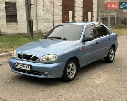 Синій Деу Ланос, об'ємом двигуна 1.6 л та пробігом 115 тис. км за 3500 $, фото 1 на Automoto.ua