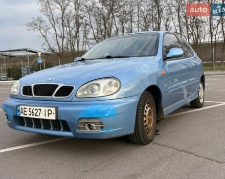 Синий Дэу Ланос, объемом двигателя 1.6 л и пробегом 267 тыс. км за 2300 $, фото 1 на Automoto.ua