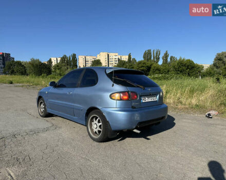Синий Дэу Ланос, объемом двигателя 1.6 л и пробегом 310 тыс. км за 2500 $, фото 1 на Automoto.ua