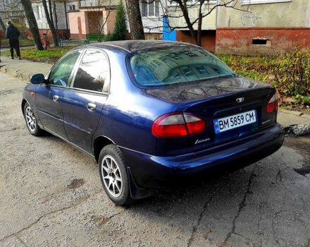 Синий Дэу Ланос, объемом двигателя 1.6 л и пробегом 0 тыс. км за 1900 $, фото 1 на Automoto.ua