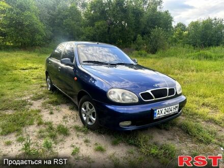 Дэу Ланос 2003 в Харькове на Automoto.ua Синий Дэу Ланос, объемом двигателя 1.5 л и пробегом 150 тыс. км за 2800 $, фото 1 на Automoto.ua