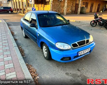 Синій Деу Ланос, об'ємом двигуна 1.5 л та пробігом 328 тис. км за 1600 $, фото 1 на Automoto.ua